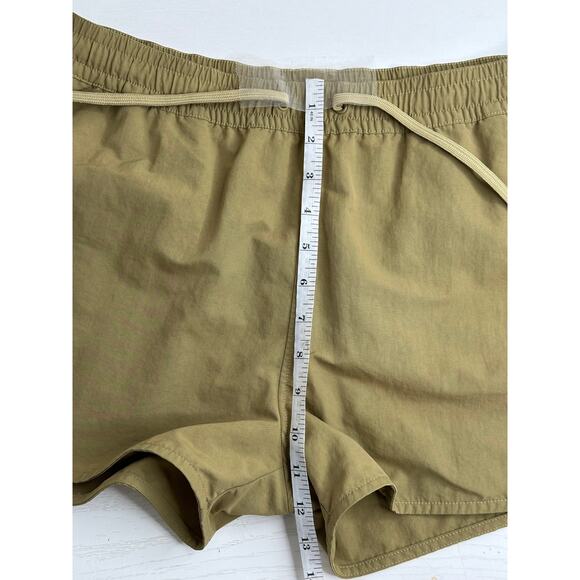 COS Swim Shorts Olive Green Elastic Waist Adjustable Straps Stretch Small - Picture 9 of 10